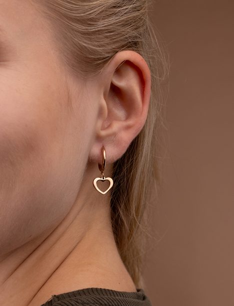 Earrings Glimmer Rose Gold
