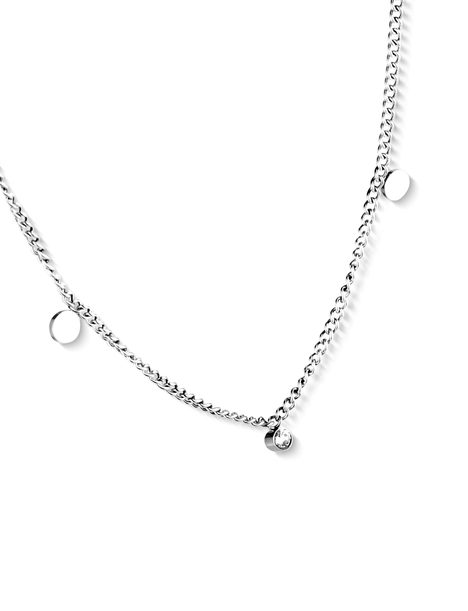 Saria Silver Necklace