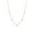 Saria Rose Gold Necklace