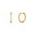 Orix Gold Earrings