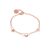 Infinity Rose Gold Bracelet