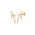 Stellara Rose Gold Earrings