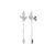 Earrings Gleam Silver