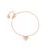 Lunira Rose Gold Bracelet