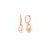 Zibella Rose Gold Earrings