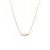 Joceline Rose Gold Necklace