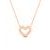 Arisca Rose Gold Necklace