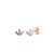 Krystel Rose Gold Earrings