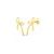Stellara Gold Earrings