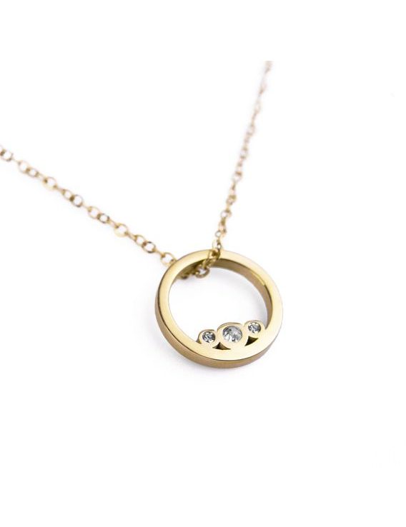Ringy Gold Necklace