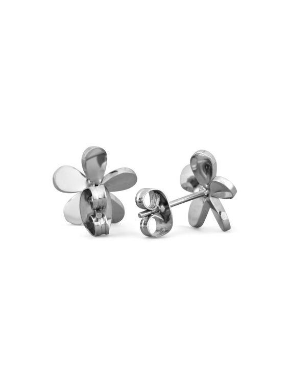 Fleurette Silver earrings