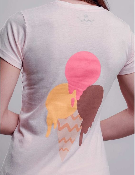 T-shirt Pink Ice