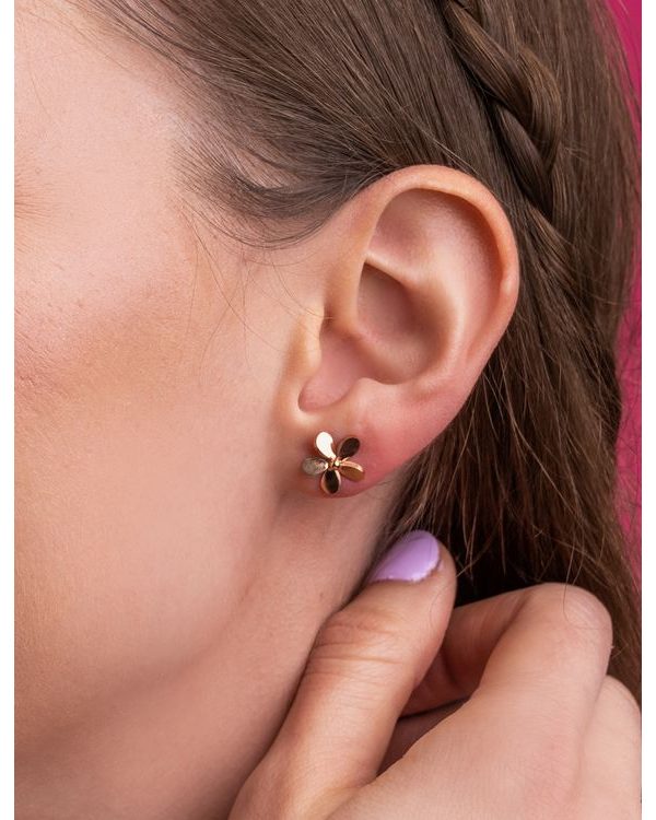 Fleurette Rosegold earrings