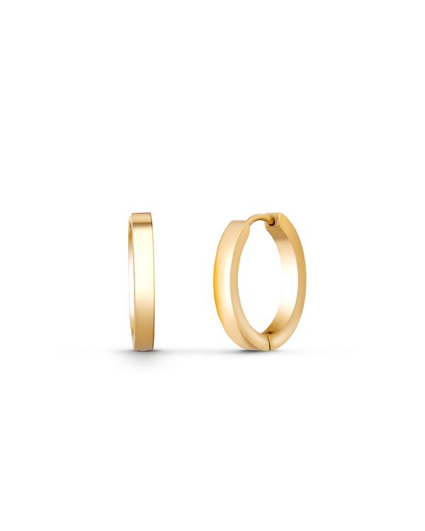 Gold Black Sara earrings