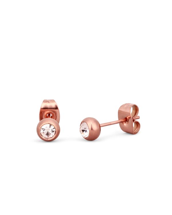 Gem Rose Gold Earrings