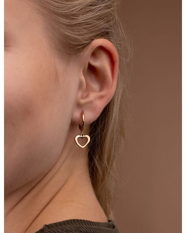 Earrings Glimmer Rose Gold