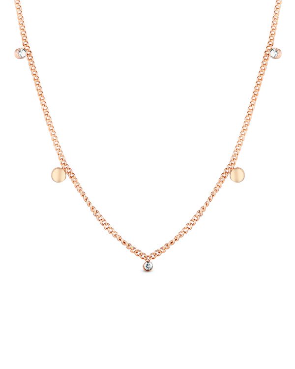 Saria Rose Gold Necklace