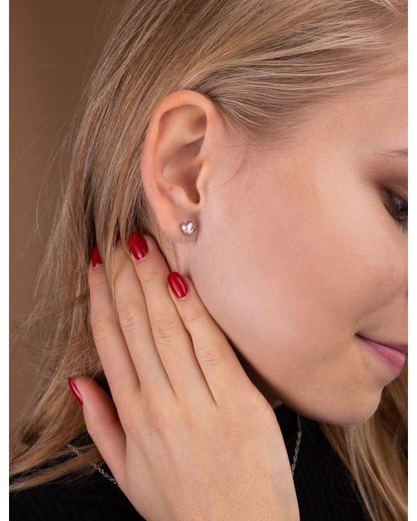 Krystel Silver Earrings