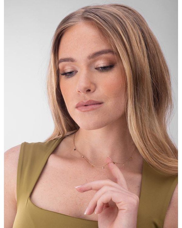 Saria Rose Gold Necklace