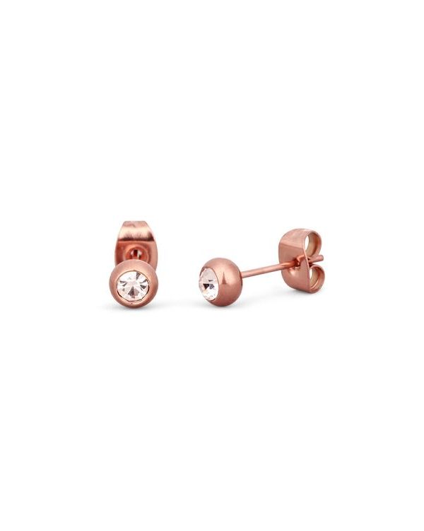 Gem Rose Gold Earrings