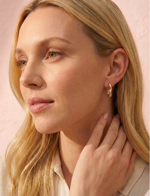 Lauvien Rose Gold Earrings