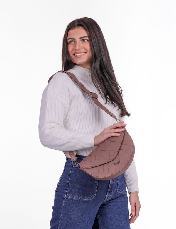 Tricia Intrecciato Dusty Pink