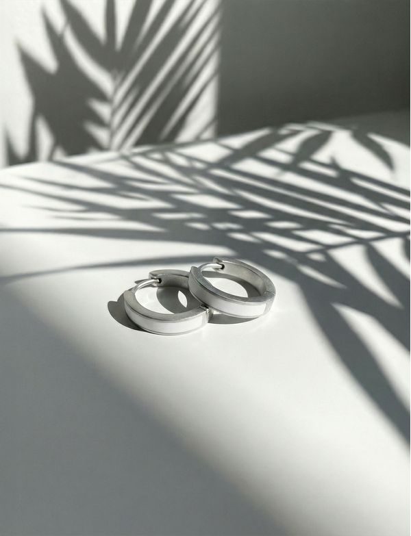 Sara Silver earrings