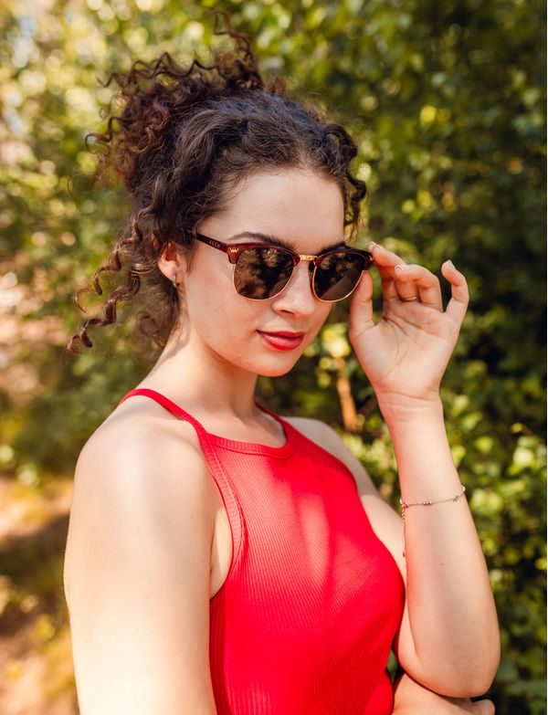 Brigida Metal Design Brown