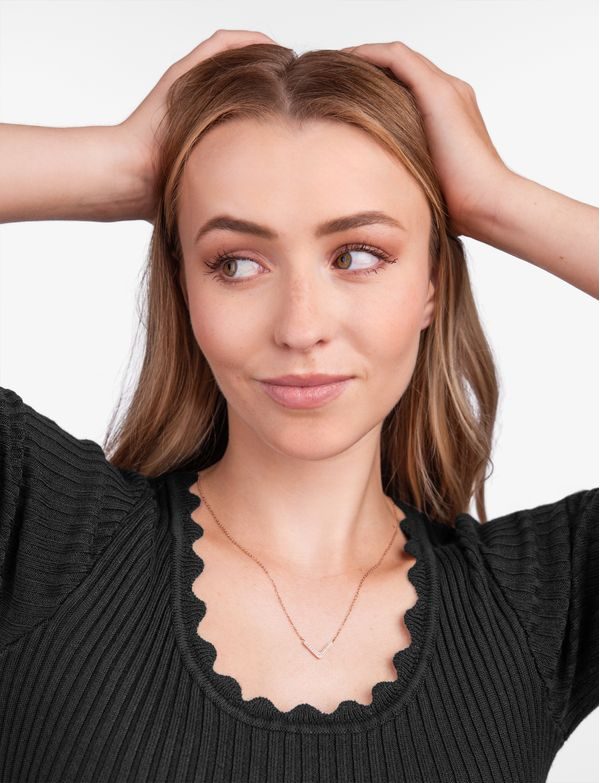 Amelora Rose Gold Necklace