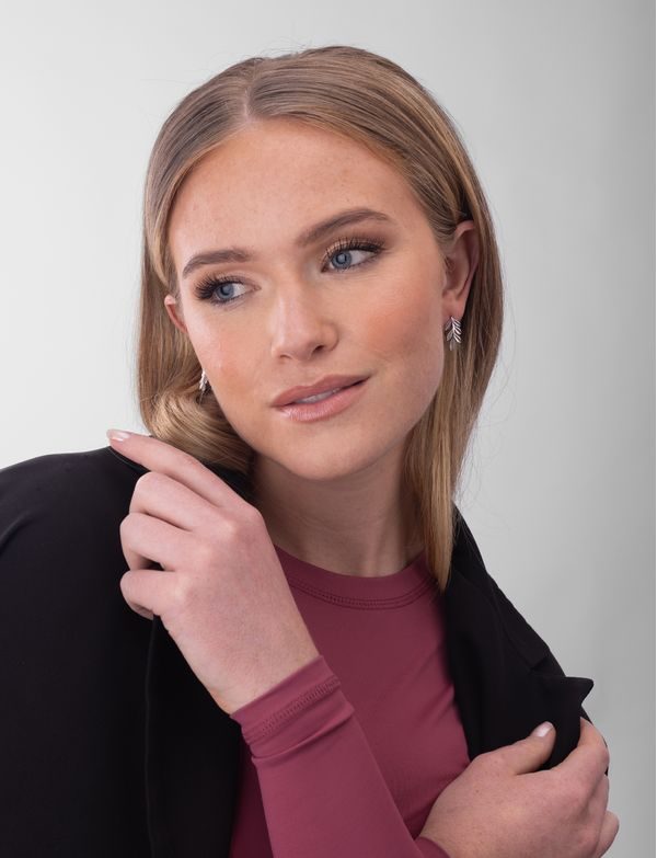 Floriana Silver earrings