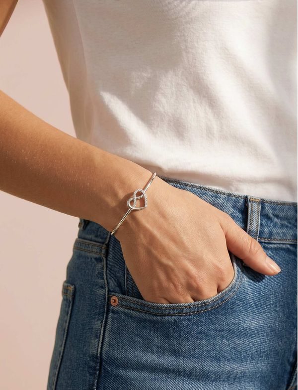 Annie Heart Silver bracelet