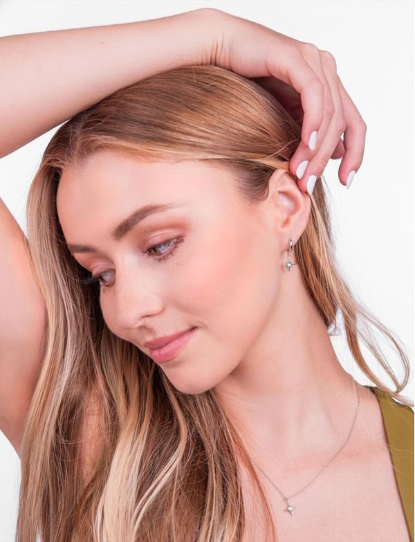 Staria Silver Earrings