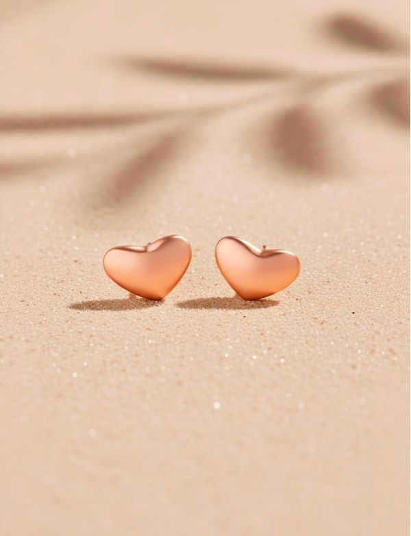 Amoria Rose Gold Earrings