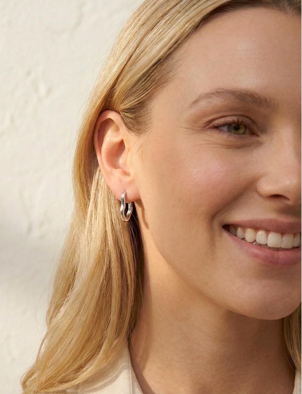 Lauvien Silver Earrings