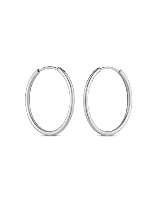 Earrings Yetta Middle Silver