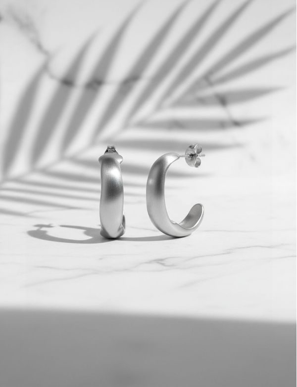 Isary Silver Earrings