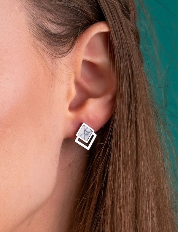 Miriss Silver earrings