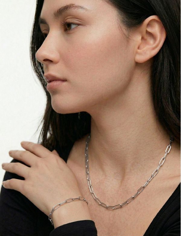 Necklace Isel Silver