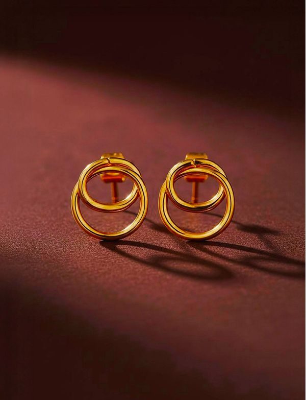 Kista Gold Earrings
