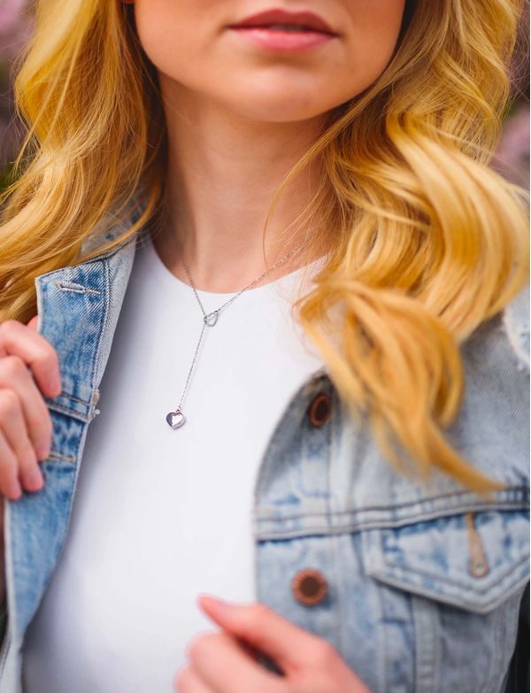 Sweet heart Silver Necklace