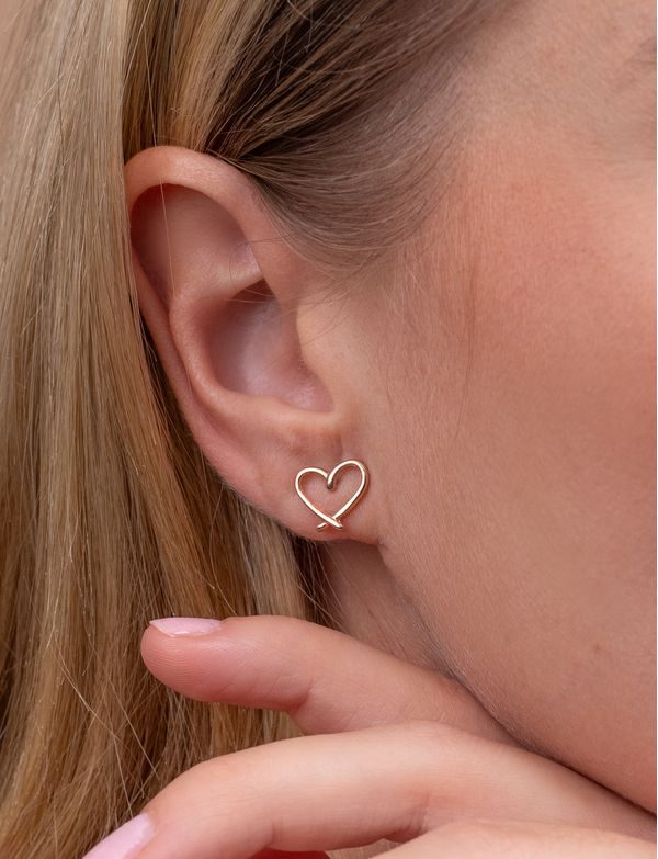 Emery Rose Gold earrings