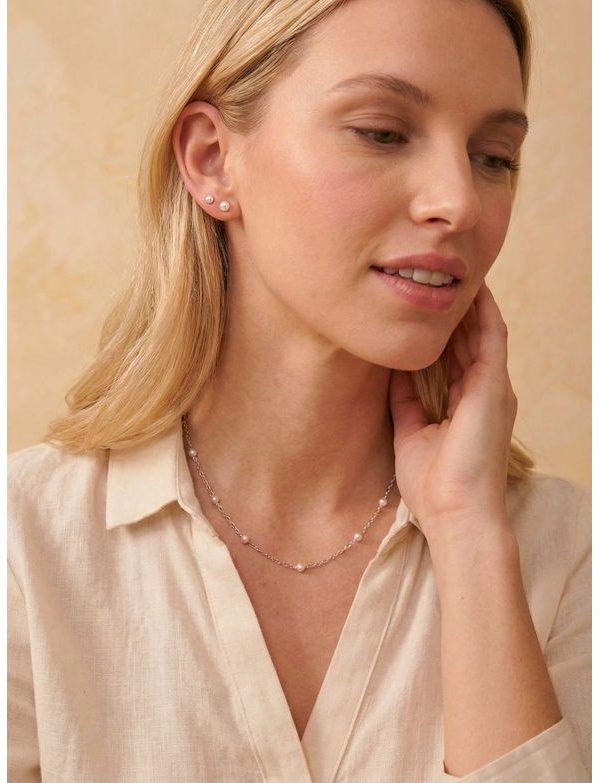 Necklace Kruwen Silver