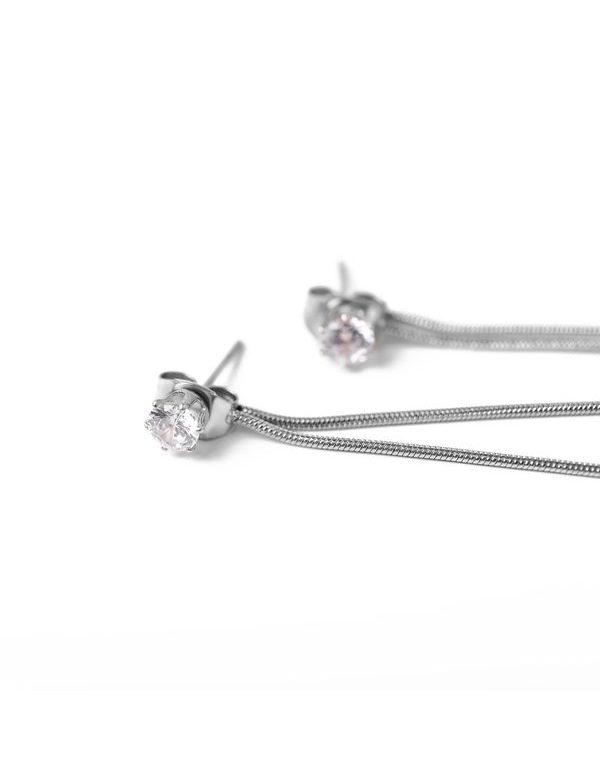 Bowy Silver Earrings