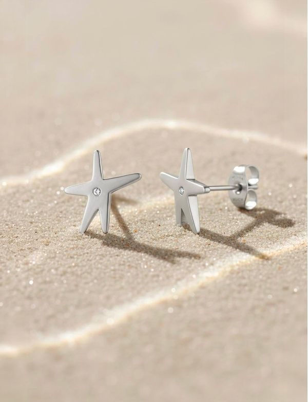 Nyxa Silver Earrings