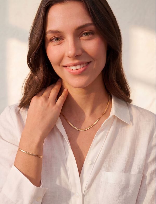 Evoa Rose Gold Necklace