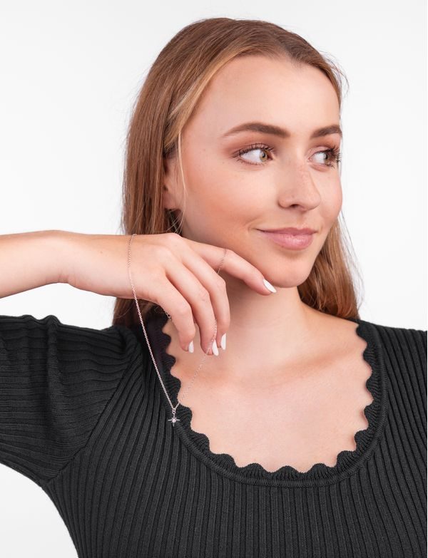 Staria Silver Necklace