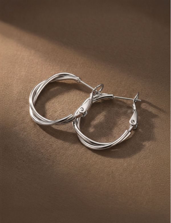 Aster Silver Earrings