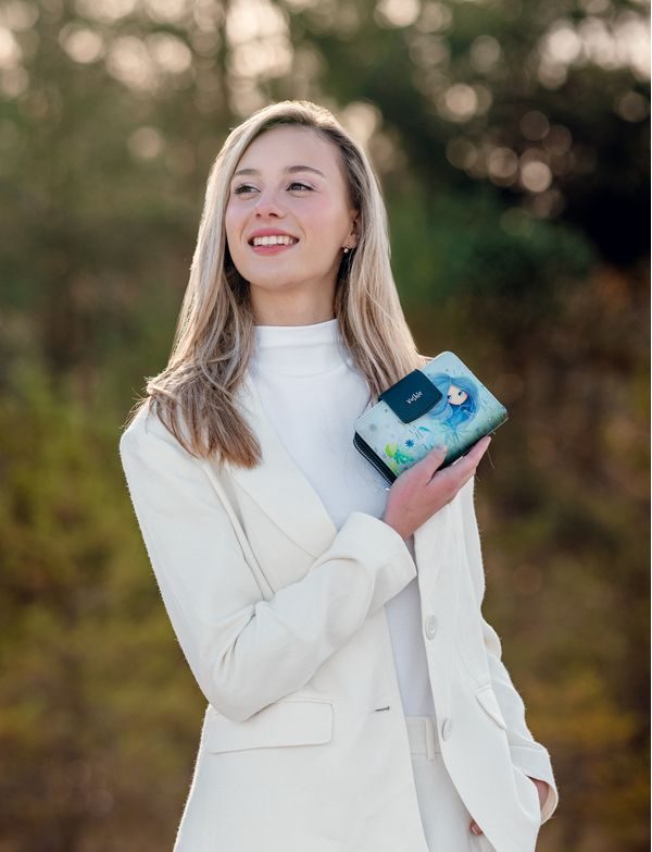 Stella Rounded Flap Wallet