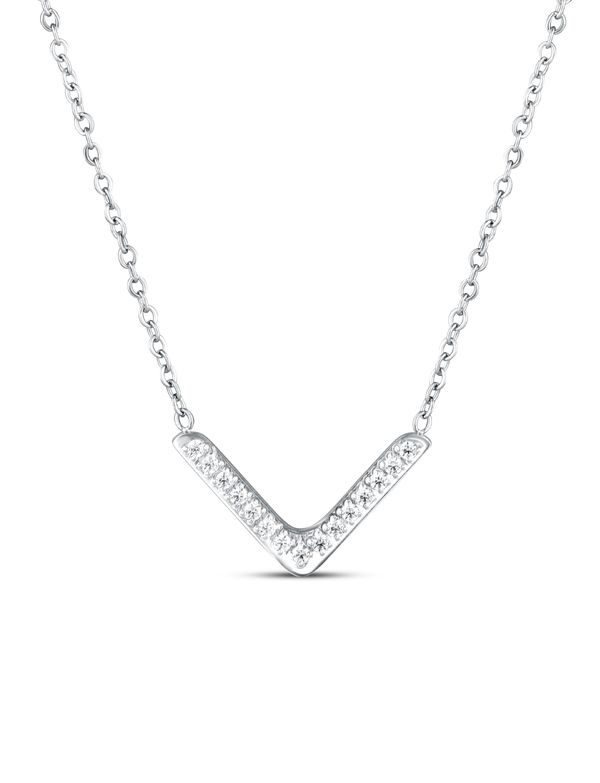 Amelora Silver Necklace