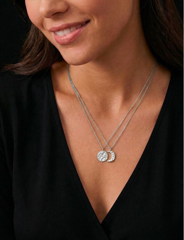 Necklace Lunara Silver